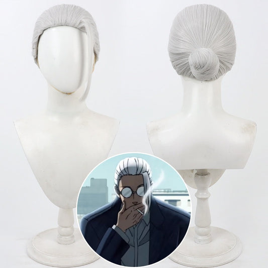 Anime Cosplay Wigs Sakamoto Days Taro Sakamoto White Wigs