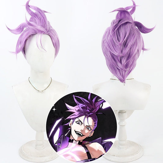 Anime Cosplay Wigs To Be Hero X Dragon Boy Purple Wigs