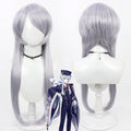 Anime Cosplay Wigs Touken Ranbu Online Hakusan Yoshimitsu Pale Blue Wigs