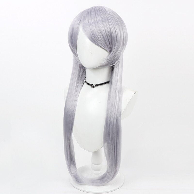 Anime Cosplay Wigs Touken Ranbu Online Hakusan Yoshimitsu Pale Blue Wigs