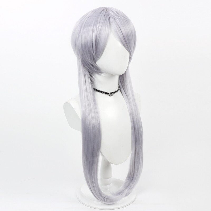 Anime Cosplay Wigs Touken Ranbu Online Hakusan Yoshimitsu Pale Blue Wigs