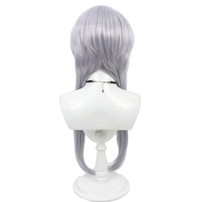 Anime Cosplay Wigs Touken Ranbu Online Hakusan Yoshimitsu Pale Blue Wigs