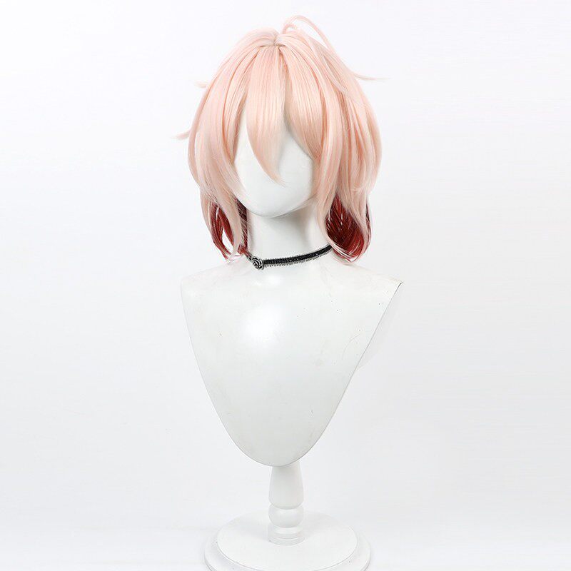Anime Cosplay Wigs Touken Ranbu Online Hanjin Pink Gradient Wigs