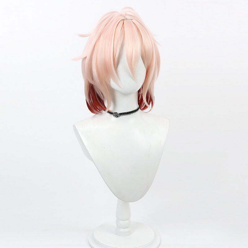 Anime Cosplay Wigs Touken Ranbu Online Hanjin Pink Gradient Wigs