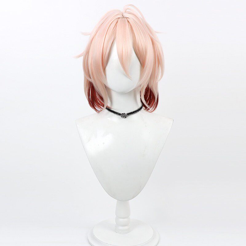 Anime Cosplay Wigs Touken Ranbu Online Hanjin Pink Gradient Wigs
