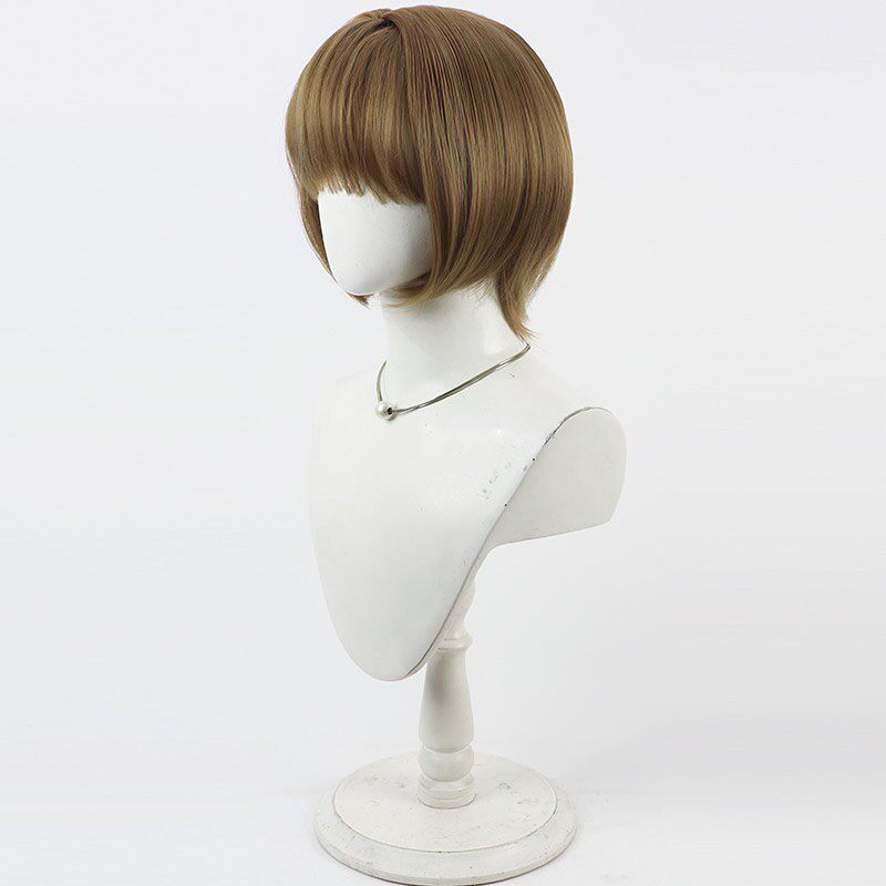 Anime Cosplay Wigs Touken Ranbu Online Maeda Toushirou Brown Wigs