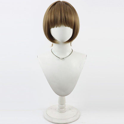 Anime Cosplay Wigs Touken Ranbu Online Maeda Toushirou Brown Wigs