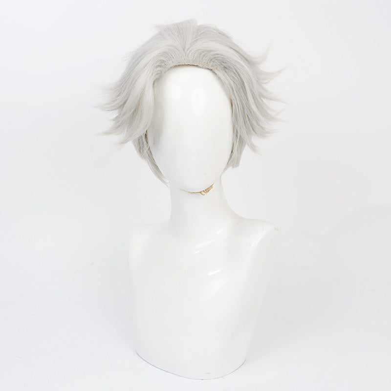Anime Cosplay Wigs Wind Breaker Hajime Umemiya Silver Wigs