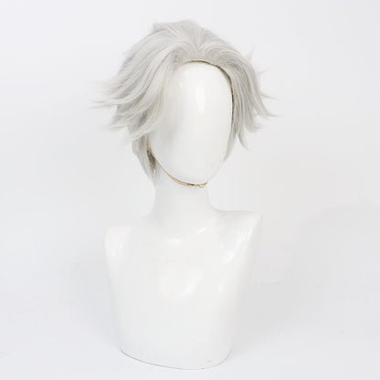 Anime Cosplay Wigs Wind Breaker Hajime Umemiya Silver Wigs