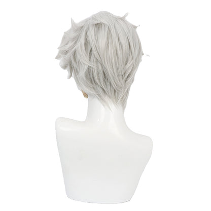 Anime Cosplay Wigs Wind Breaker Hajime Umemiya Silver Wigs