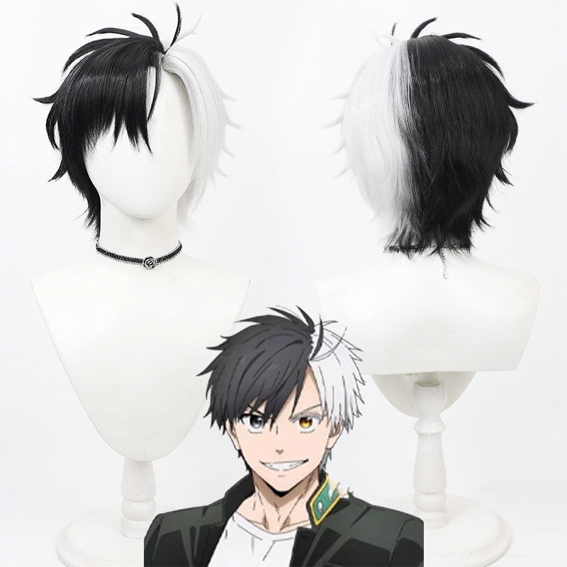 Anime Cosplay Wigs Wind Breaker Haruka Sakura Two-tone Wig