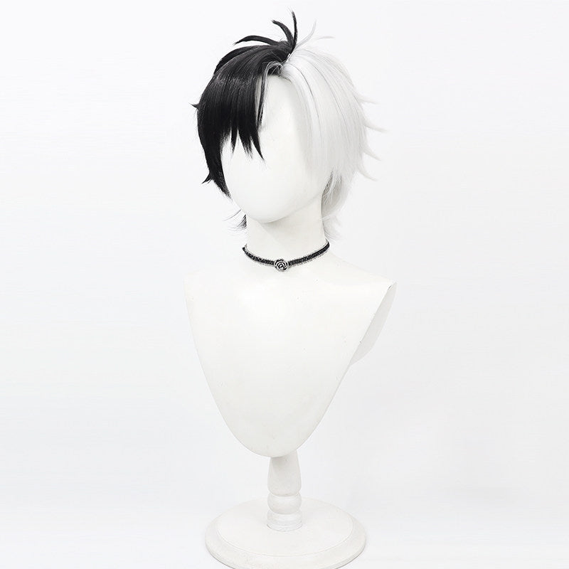 Anime Cosplay Wigs Wind Breaker Haruka Sakura Two-tone Wig