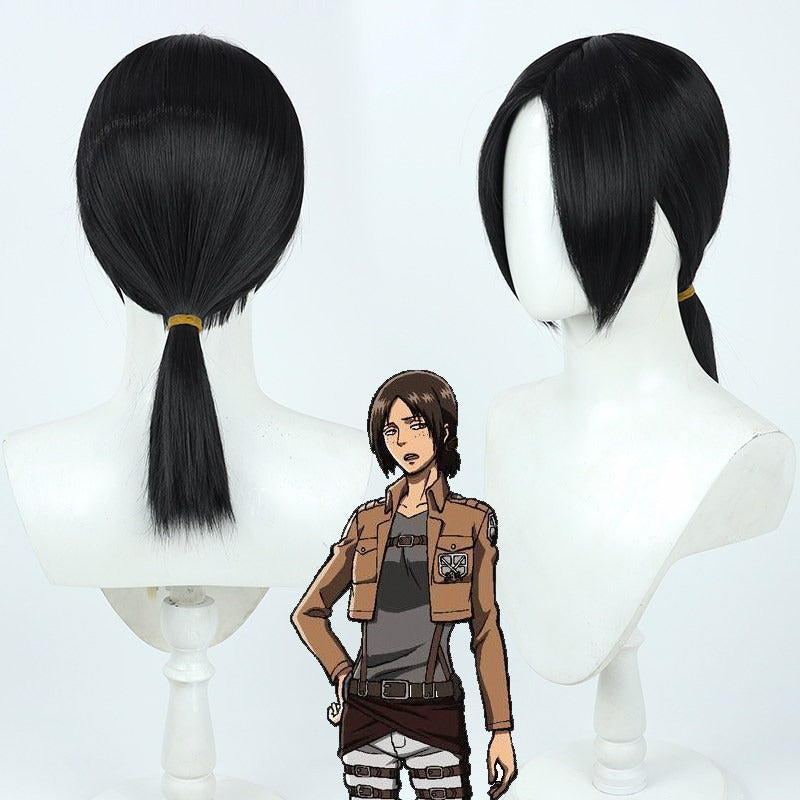 Anime Cosplay Wigs Ymir Fritz Attack on Titan Dark Brown Wigs