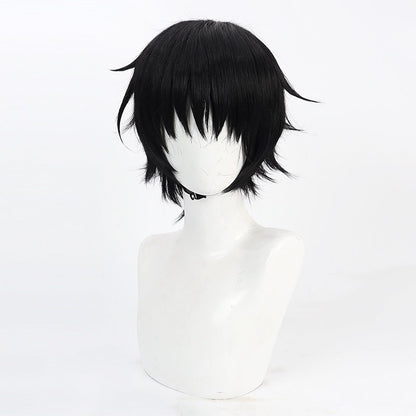Anime Fire Force Cosplay Wigs Shinra Kusakabe Black Wigs