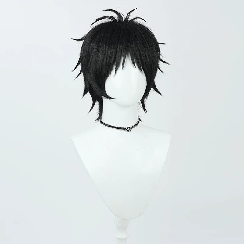 Anime Haikyu!! Cosplay Wigs Keiji Akaashi Black Wigs