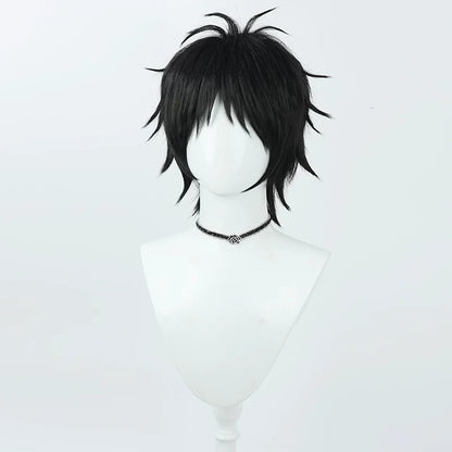 Anime Haikyu!! Cosplay Wigs Keiji Akaashi Black Wigs
