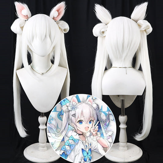 Anne: Miracle Fairy Cosplay Wigs Goddess of Victory: Nikke White Wigs