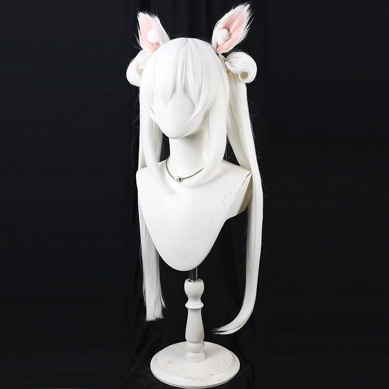 Anne: Miracle Fairy Cosplay Wigs Goddess of Victory: Nikke White Wigs
