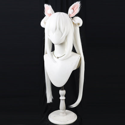 Anne: Miracle Fairy Cosplay Wigs Goddess of Victory: Nikke White Wigs