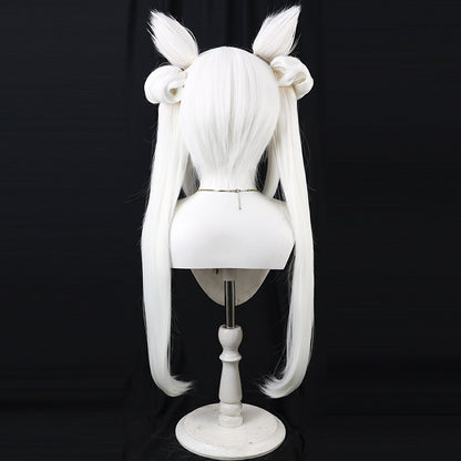 Anne: Miracle Fairy Cosplay Wigs Goddess of Victory: Nikke White Wigs