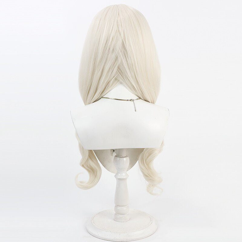 Aoba Utsumi Cosplay Wigs Light Yellow Curly Wigs Blue Archive