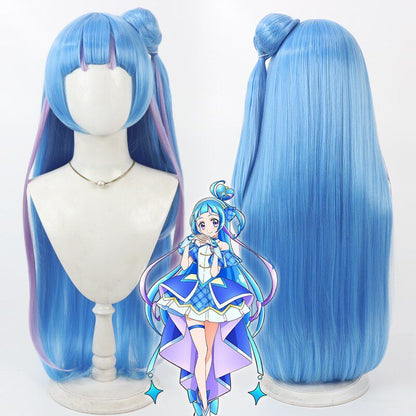 Aokaze Nana Cosplay Wigs Cure Wink You and Idol Precure♪