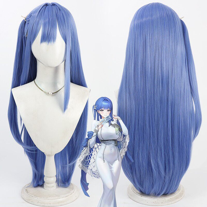 Arcana Cosplay Wigs Blue Wigs Goddess of Victory: Nikke
