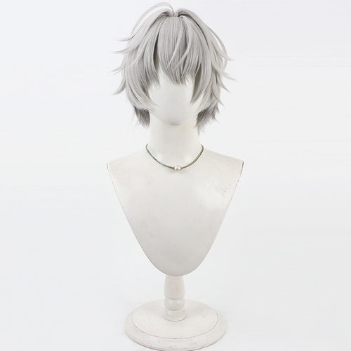 Ardashir Cosplay Wigs Arknights: Endfield Silver Gradient Wigs