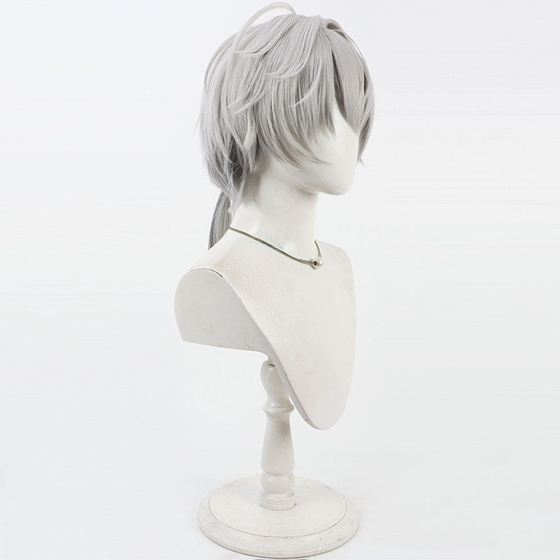 Ardashir Cosplay Wigs Arknights: Endfield Silver Gradient Wigs