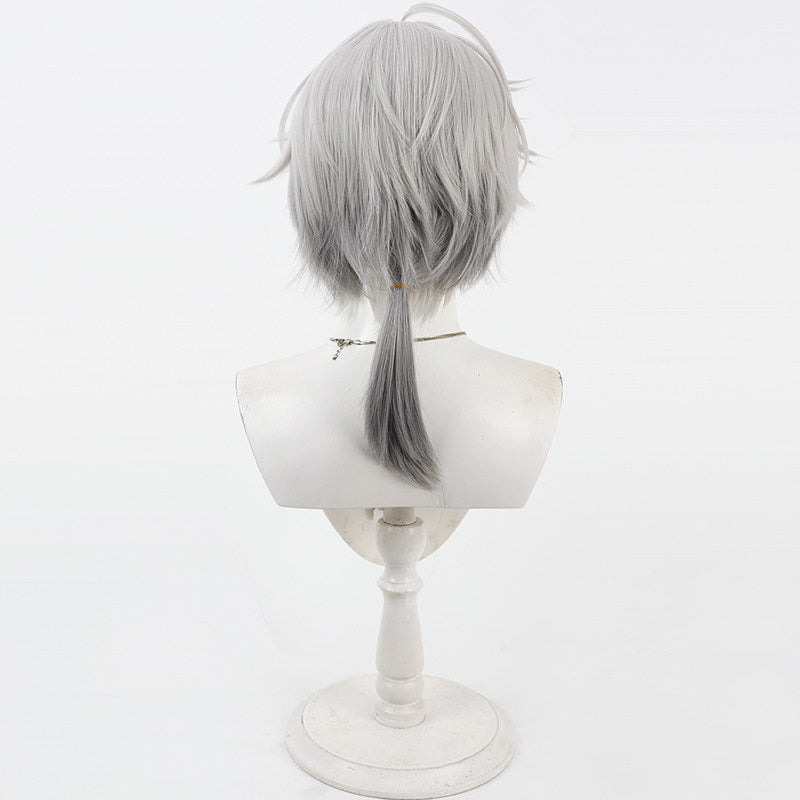 Ardashir Cosplay Wigs Arknights: Endfield Silver Gradient Wigs