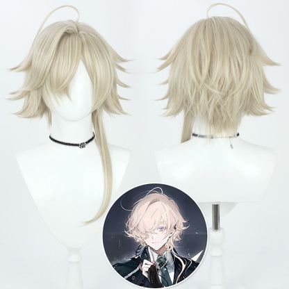 Arknights Cosplay Wigs Enforcer Pale Yellow Wigs