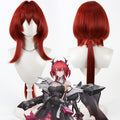 Arknights Cosplay Wigs Laevatain Burgundy Wigs