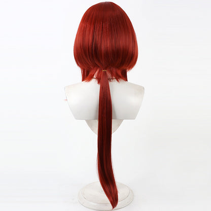 Arknights Cosplay Wigs Laevatain Burgundy Wigs