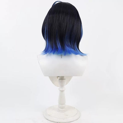 Arknights Cosplay Wigs Lumen Blue Gradient Wigs