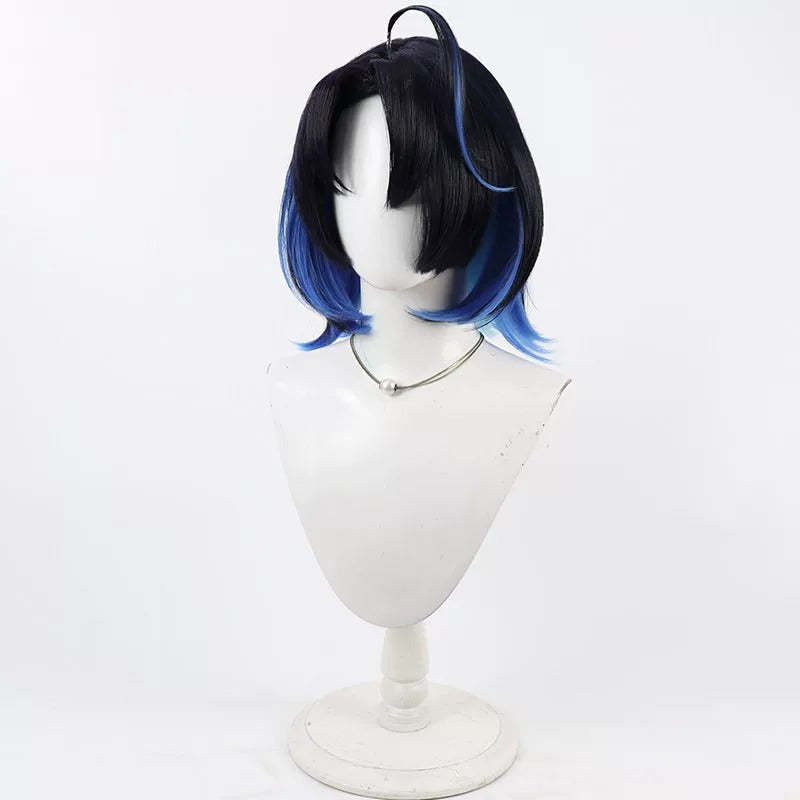 Arknights Cosplay Wigs Lumen Blue Gradient Wigs