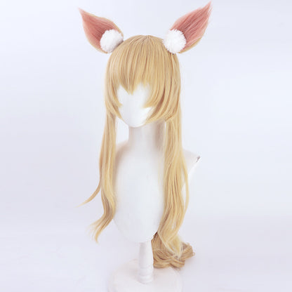 Arknights Cosplay Wigs Margaret Nearl Nearl the Radiant Knight Gold Wigs