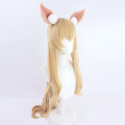 Arknights Cosplay Wigs Margaret Nearl Nearl the Radiant Knight Gold Wigs