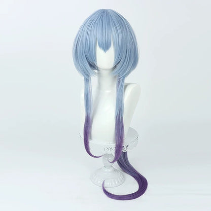 Arknights Cosplay Wigs Mizuki Gradient Long Ponytail Wigs