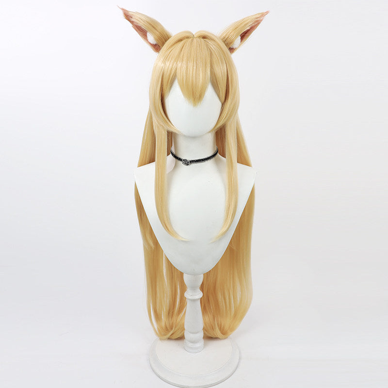 Arknights Cosplay Wigs Rita Skamandros Horn Wigs