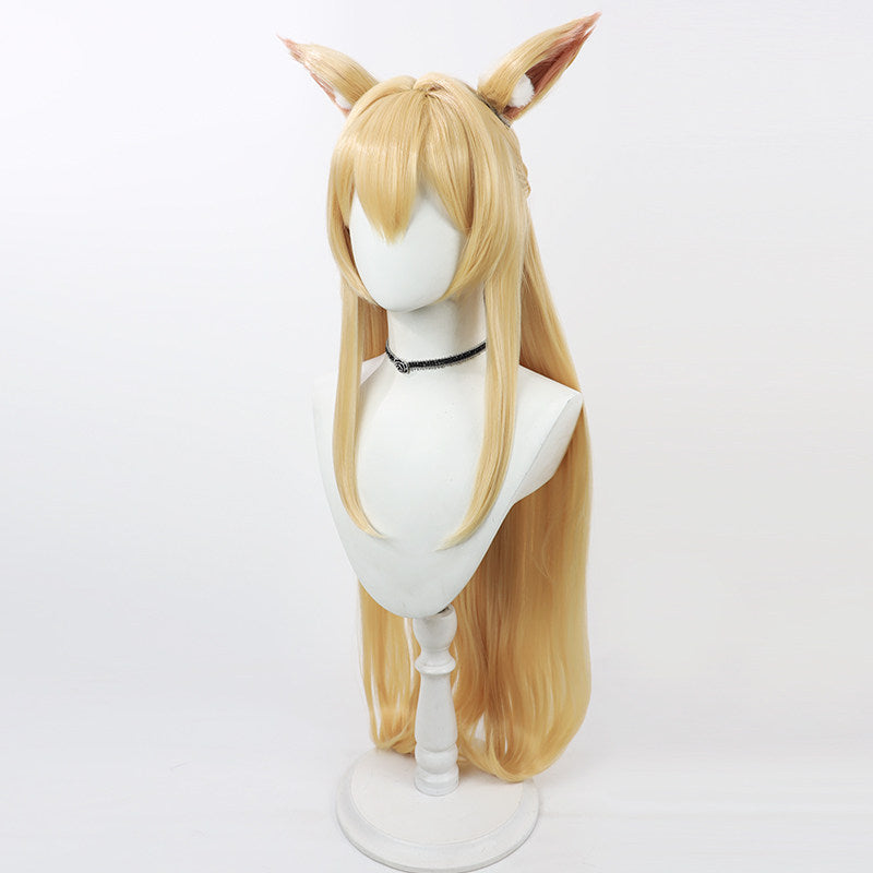 Arknights Cosplay Wigs Rita Skamandros Horn Wigs