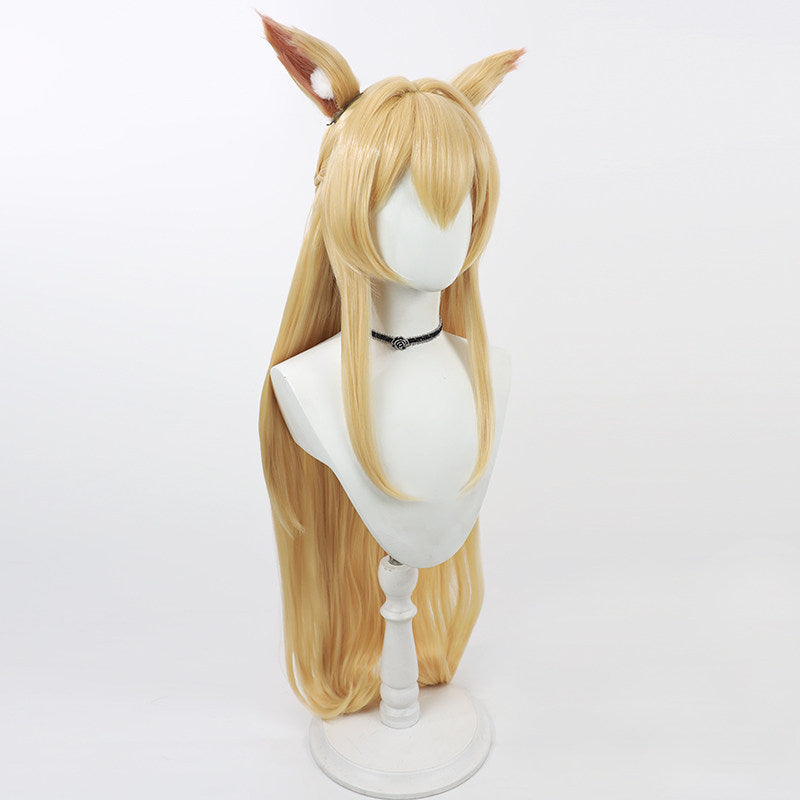 Arknights Cosplay Wigs Rita Skamandros Horn Wigs