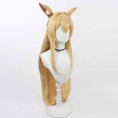 Arknights Cosplay Wigs Rita Skamandros Horn Wigs