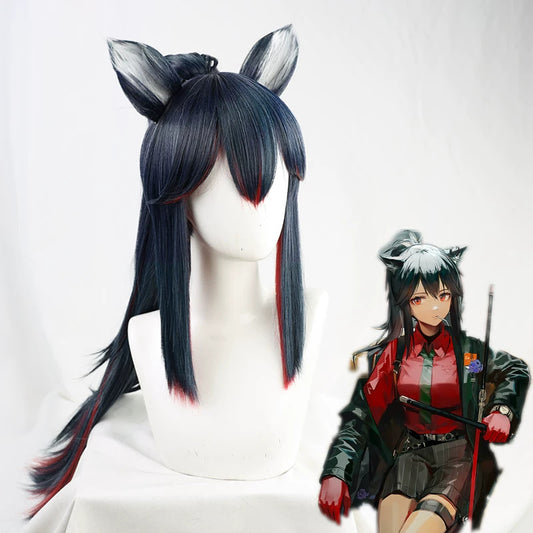 Arknights Cosplay Wigs Texas Will Skin With Animal Ears