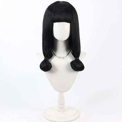 Arknights Cosplay Wigs Titi Black Wigs