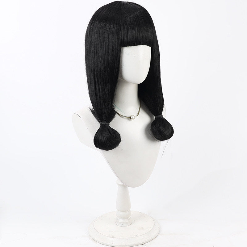 Arknights Cosplay Wigs Titi Black Wigs