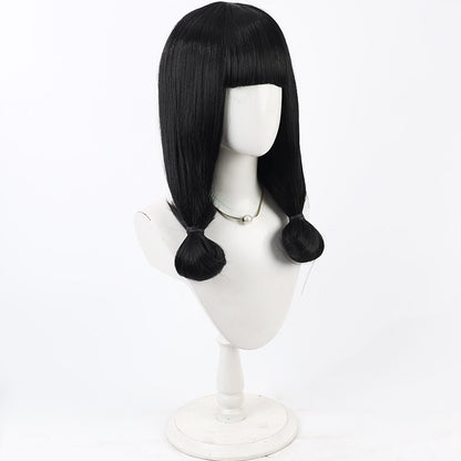 Arknights Cosplay Wigs Titi Black Wigs