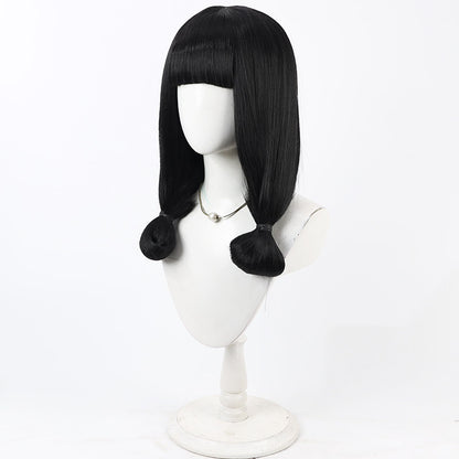 Arknights Cosplay Wigs Titi Black Wigs