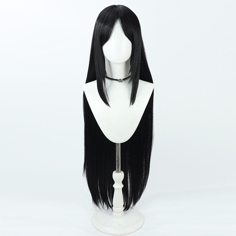 Arknights Ines Mercenary Cosplay Wigs Black Wigs