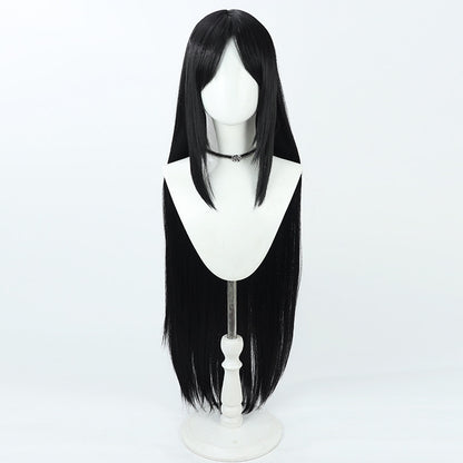 Arknights Ines Mercenary Cosplay Wigs Black Wigs