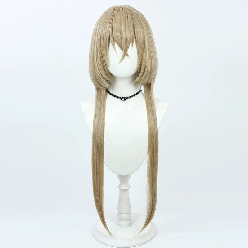 Arknights Pallas Cosplay Wigs Extra Long Sideburns